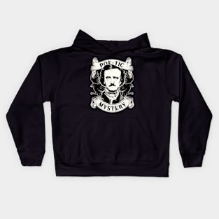 Poe-Tic Mystery - Edgar Allan Poe - Nevermore Kids Hoodie